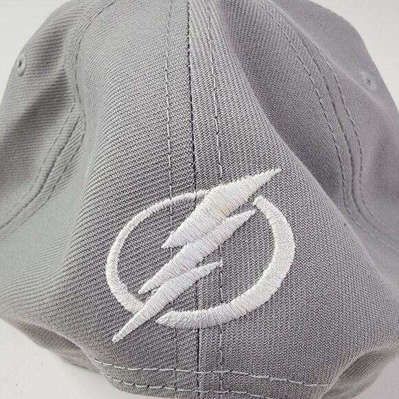 Tampa Bay lightning NHL Snapback Gray New Era OSFA Hat - Picture 6 of 9
